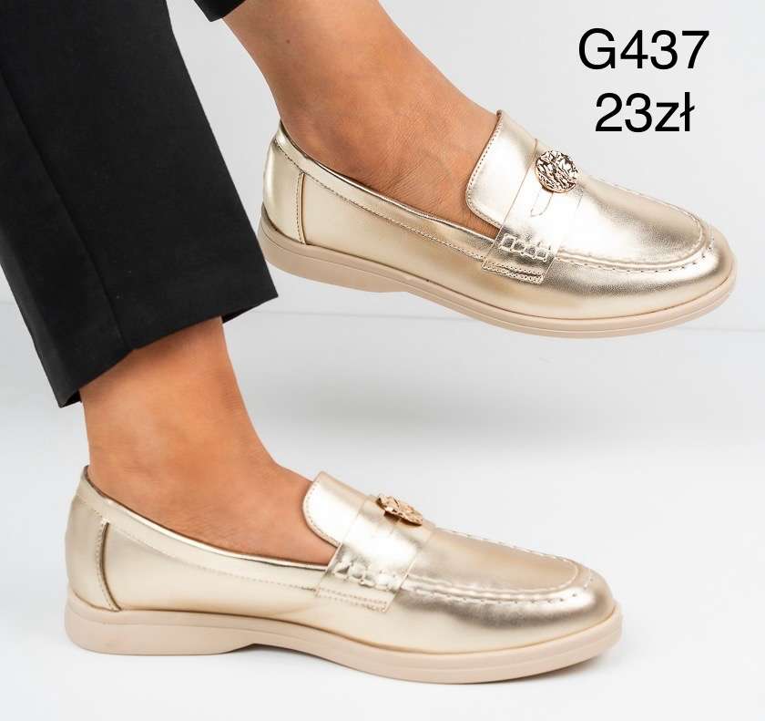 Buty  Mokasyny DAMSKIE (36-41, 12par)