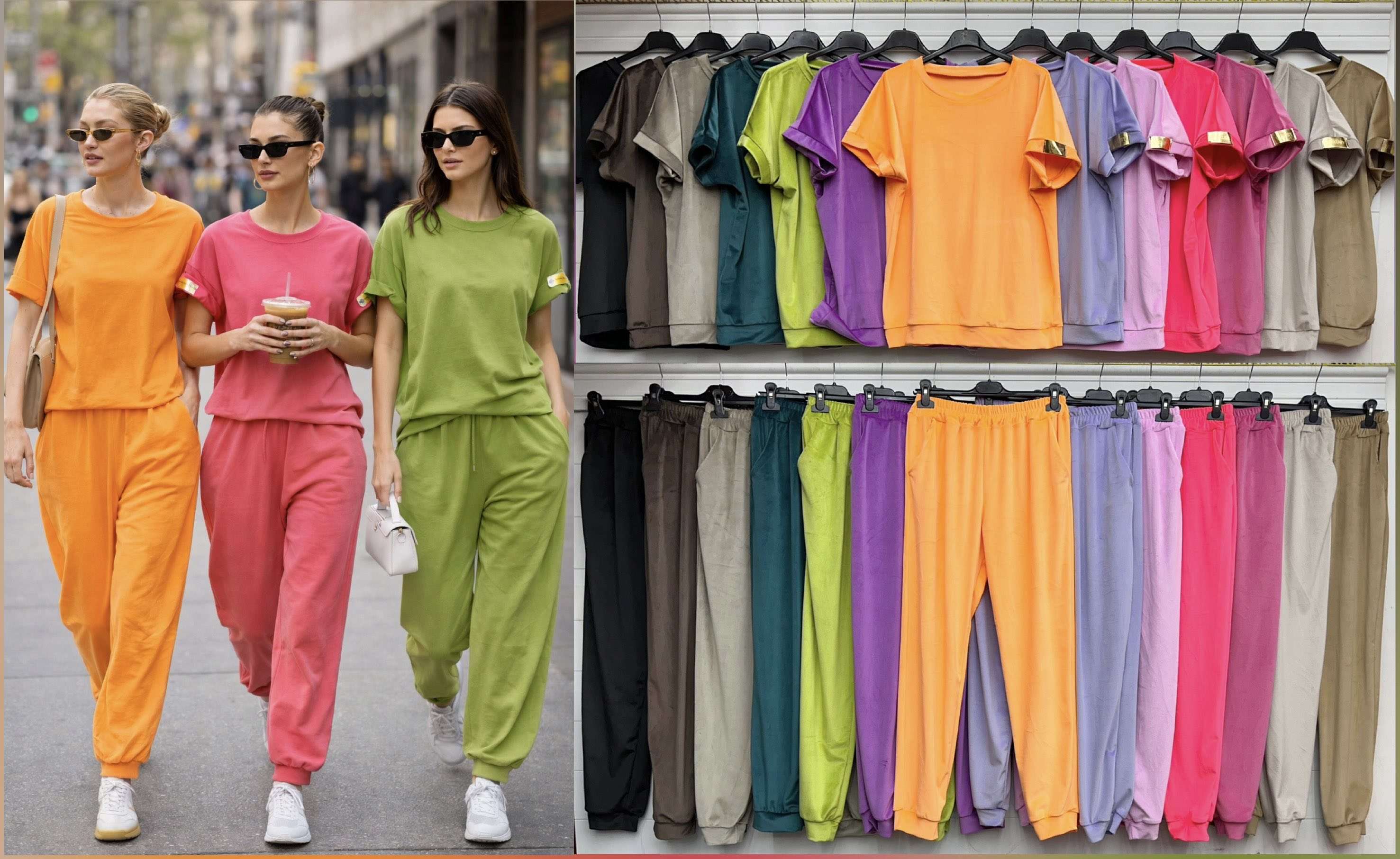 Komplety  Damskie TURECKA , Size uni, paczka  6szt ,mix kolor