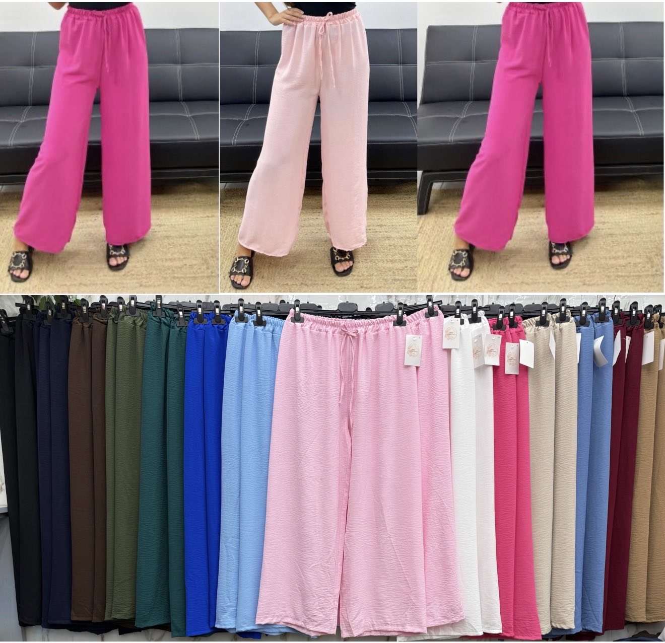 Spodnie Damskie  , Size uni, paczka  6szt ,mix kolor