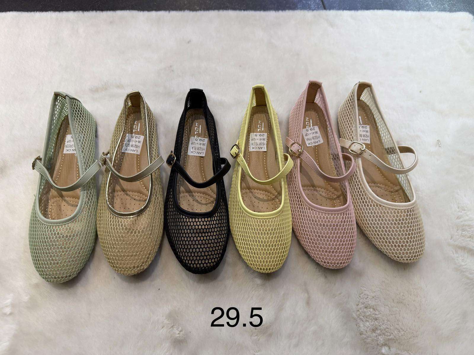 Buty  Baleriny Damskie (36-41, 12par)