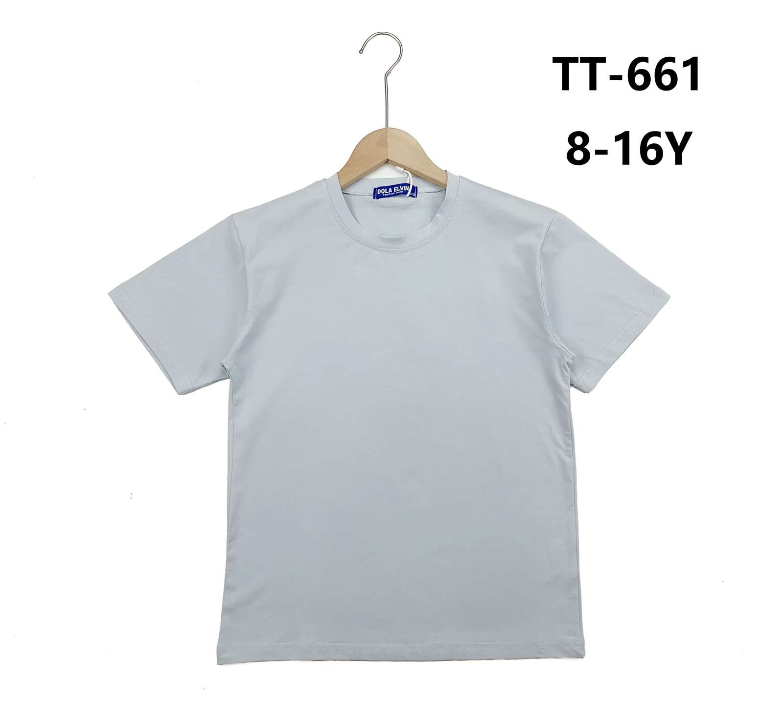 Bluzki DZIECIĘCA , Size 8-16 lat, paczka  5szt ,1kolor