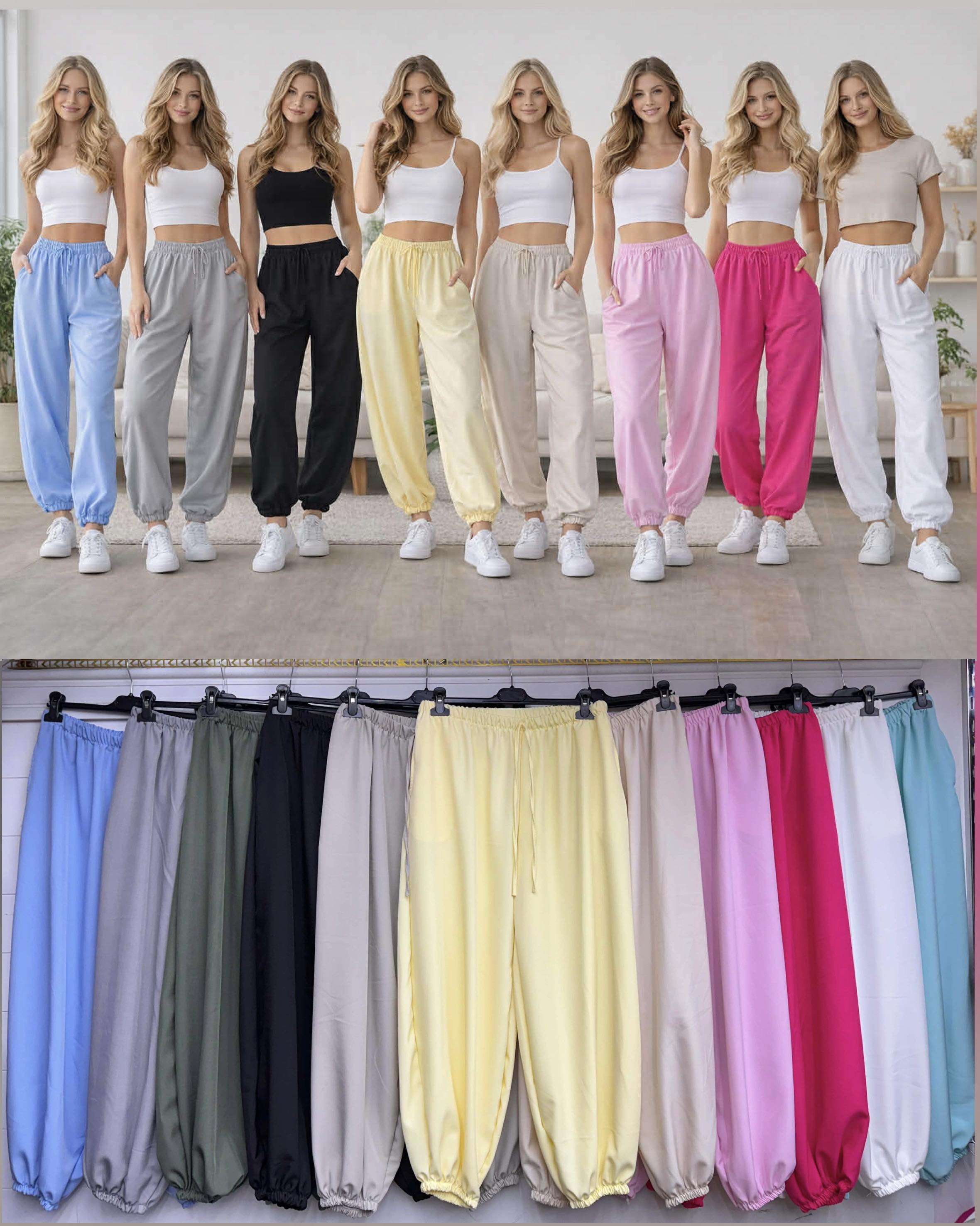 Spodnie  Damskie TURECKA , Size uni, paczka  6szt ,mix kolor