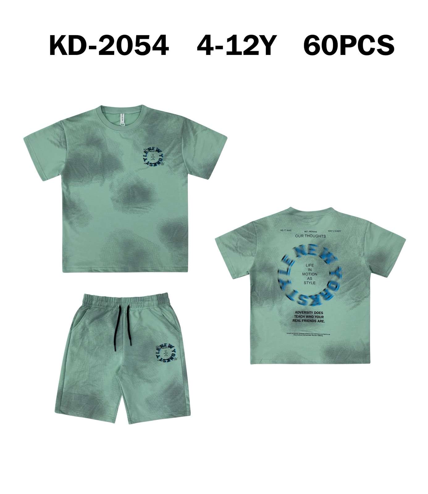 Komplety DZIECIĘCA , Size 4-12lat, paczka  5szt ,1kolor