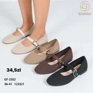 Baleriny Damskie (36-41, 12par)