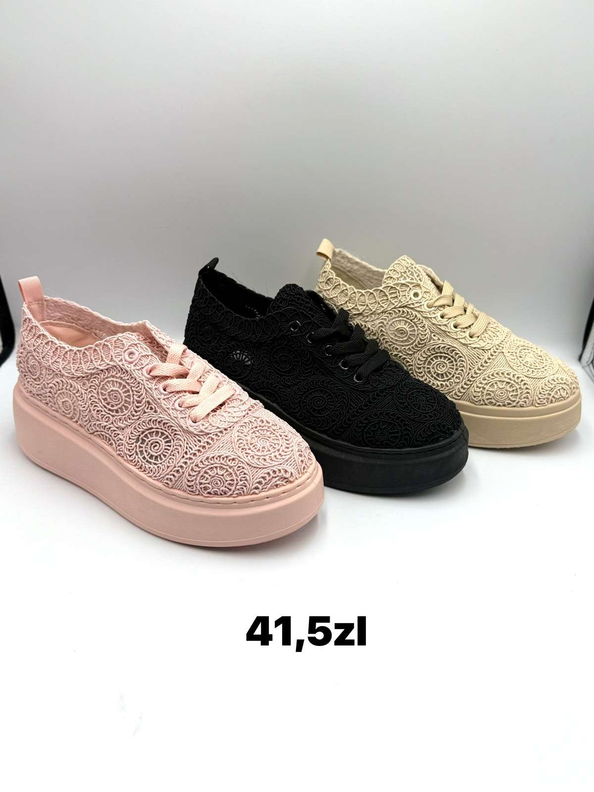 Buty Sportowe DAMSKIE (36-41, 12par)