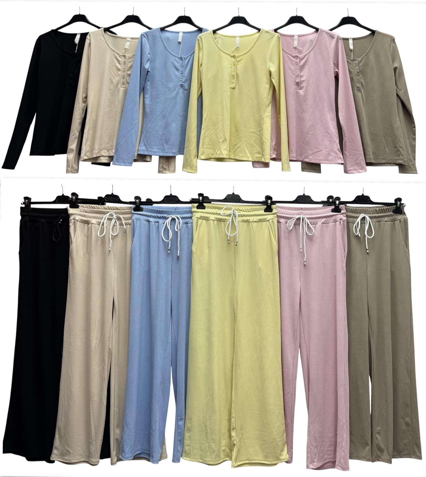 Komplety  Damskie  WŁOSKA  , Size uni, paczka  6szt ,mix kolor