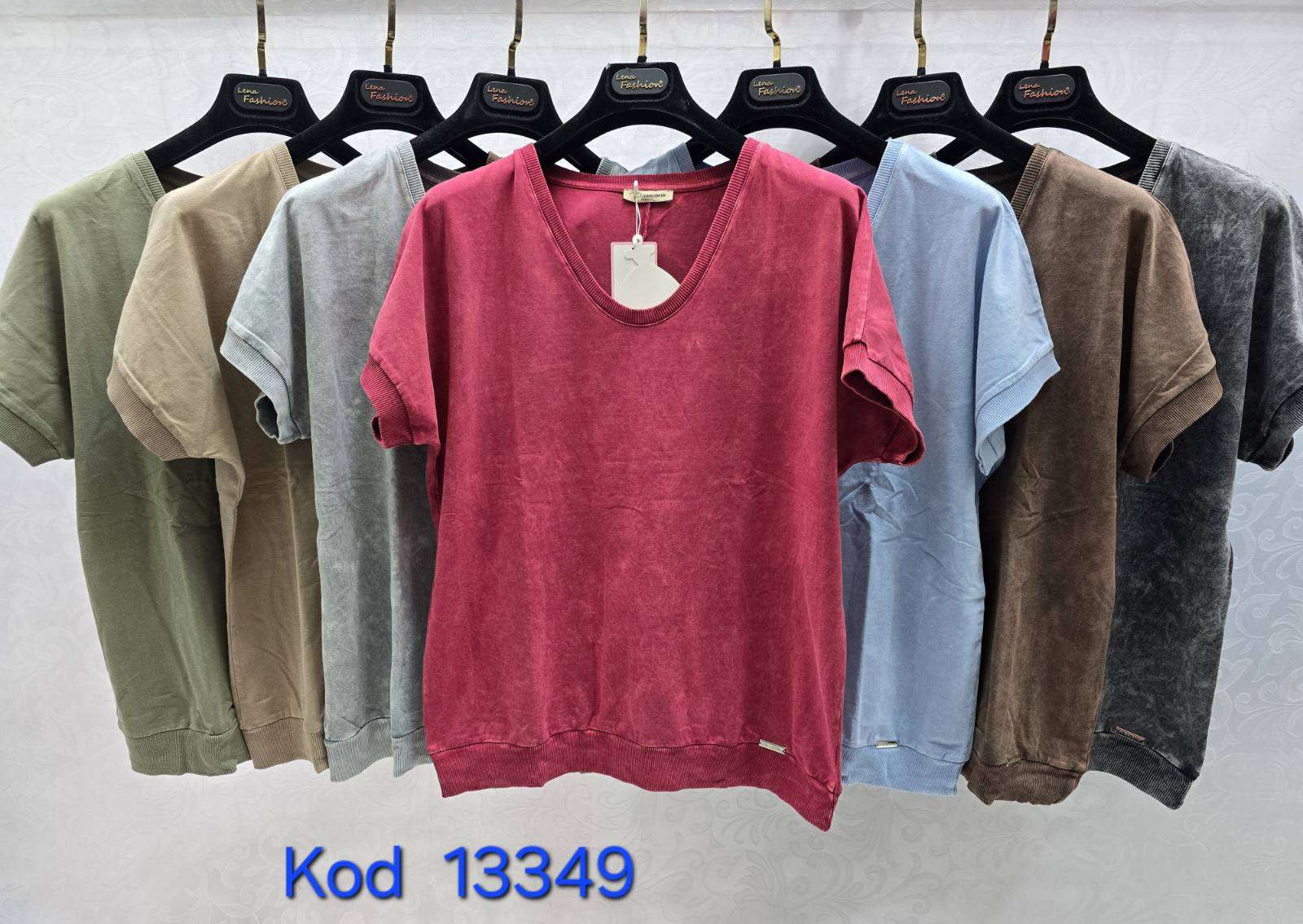 Bluzki  Damskie TURECKA , Size uni, paczka 12szt ,mix kolor