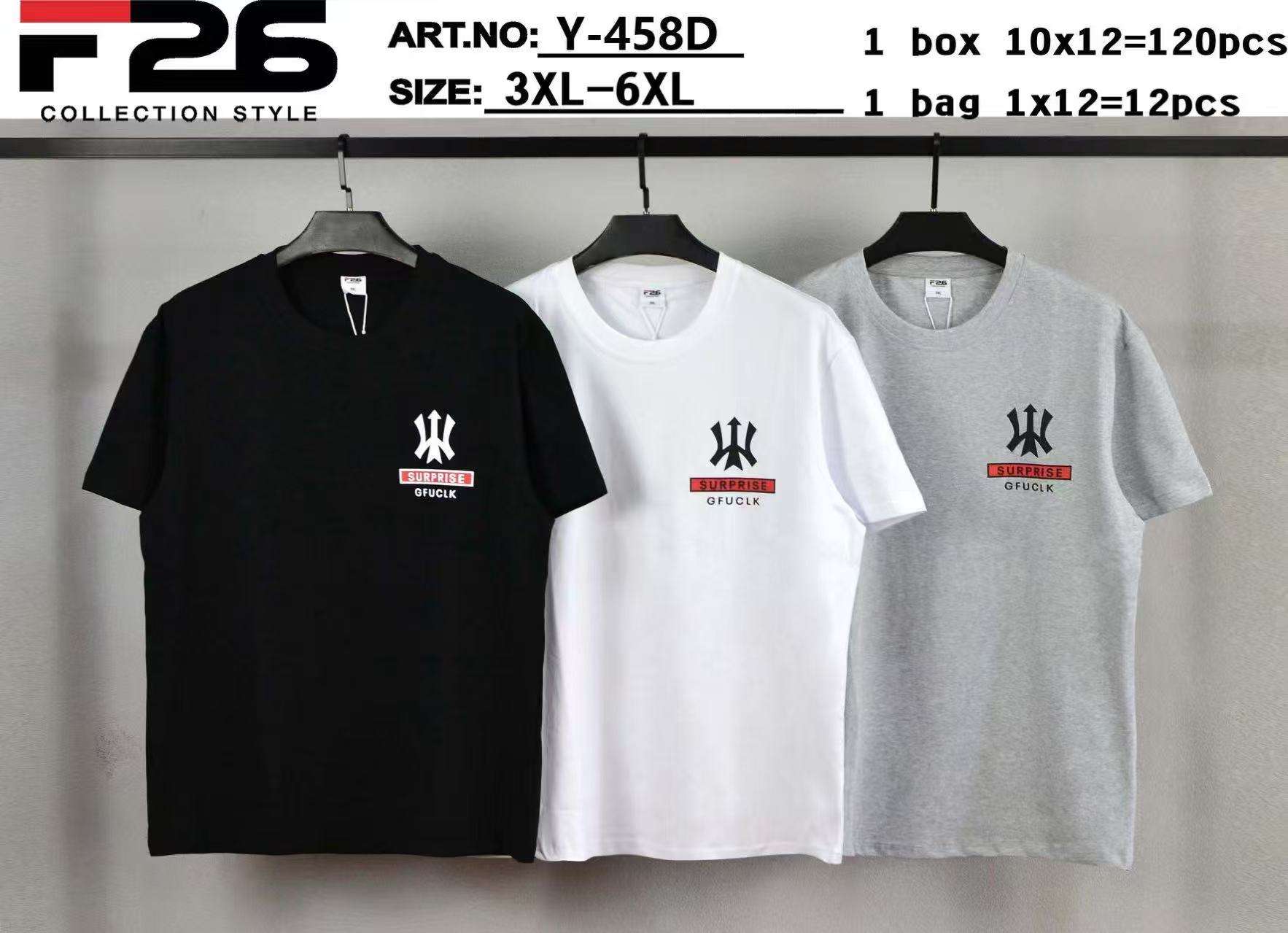 Bluzki MĘSKA , Size 3-6xl, paczka  12szt ,mix kolor