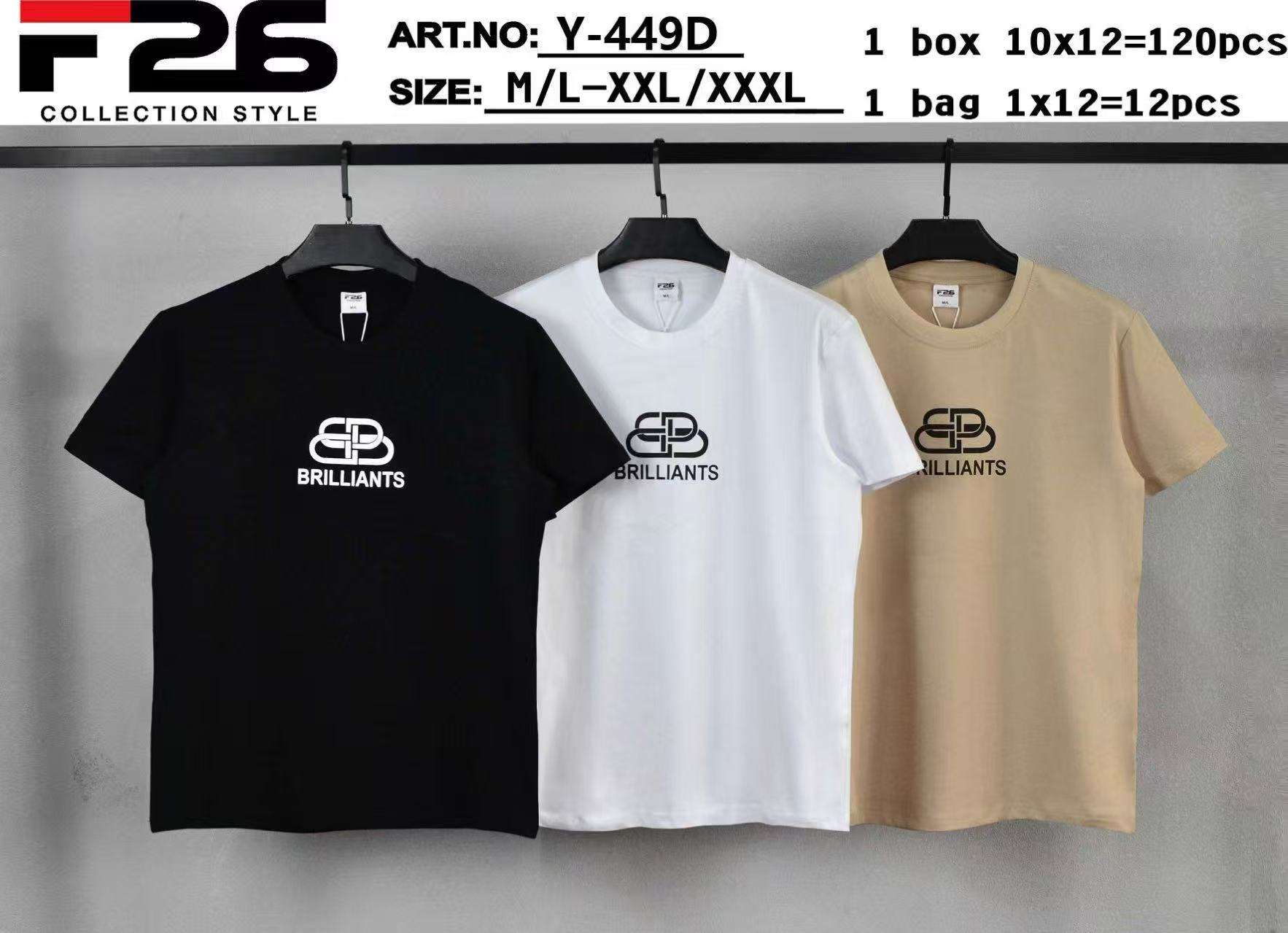 Bluzki MĘSKA , Size m/l-2/3xl, paczka  12szt ,mix kolor