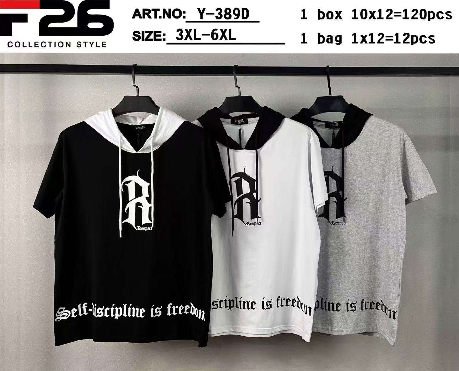 Bluzki MĘSKA , Size 3-6xl, paczka  12szt ,mix kolor