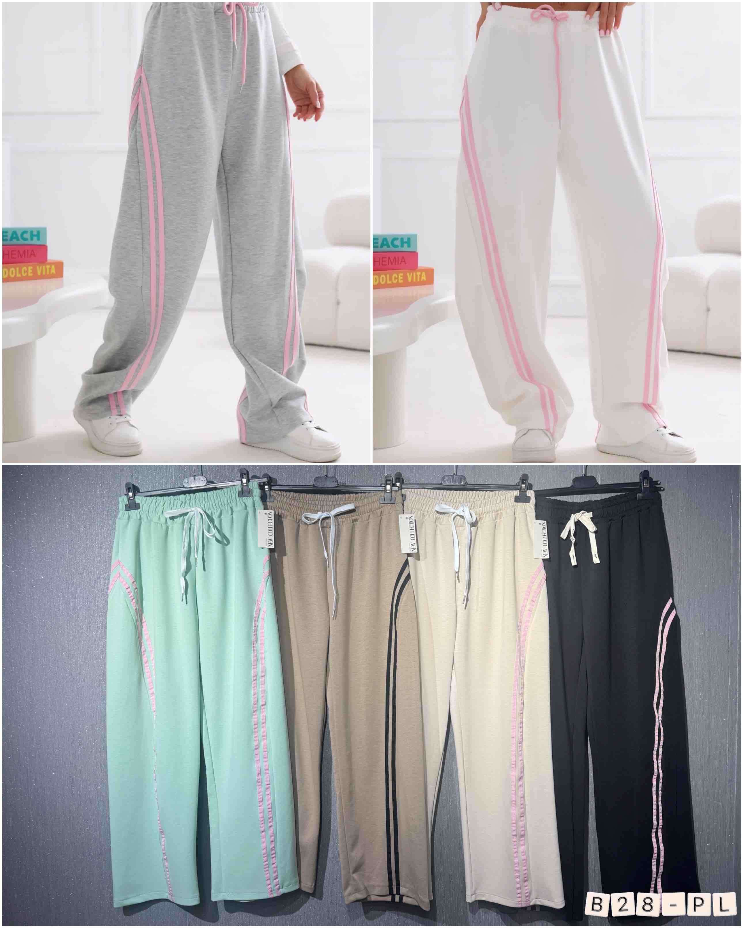 Spodnie  Damskie wloska  , Size uni, paczka  6szt ,mix kolor