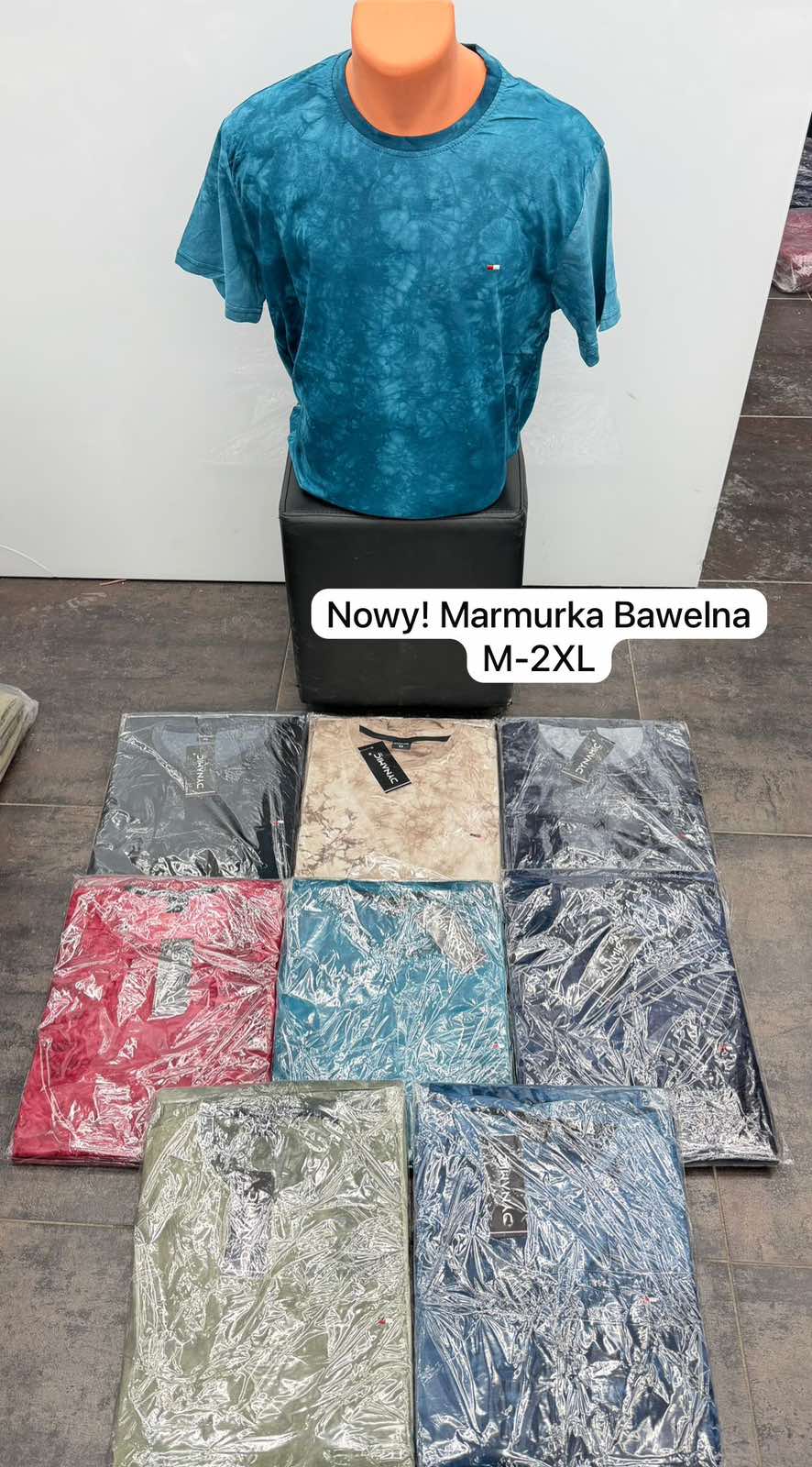 Bluzki MĘSKA , Size m-2xl, paczka  12szt ,mix kolor