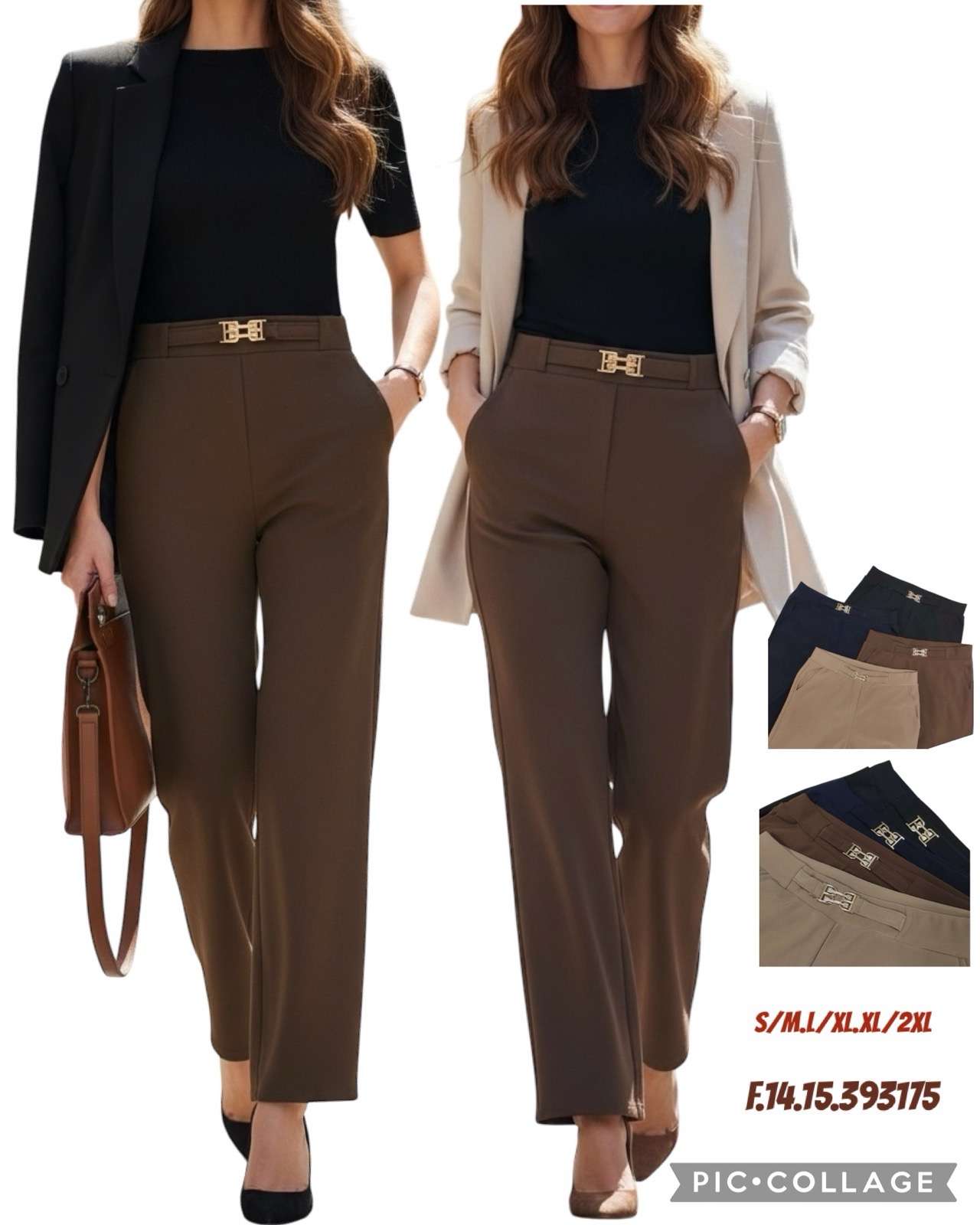 Spodnie damskie,size s/m-xl/2xl, paczka 12szt ,mix kolor