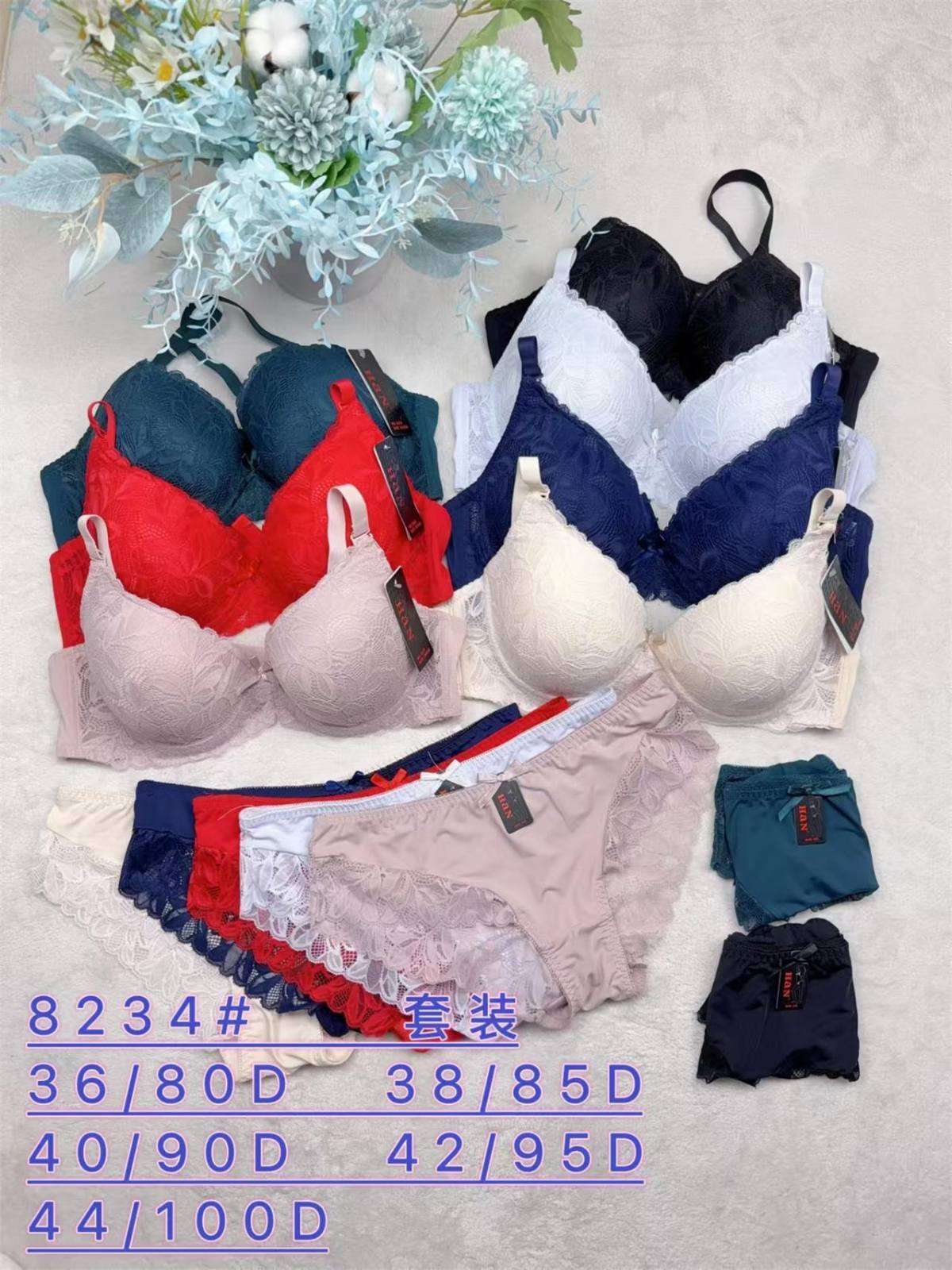 Komplet Bielizny D damskie,size 36-44, paczka 6szt , 1kolor