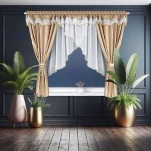 Firany Rozmiar: 150x400cm paczka 6szt ,1kolor