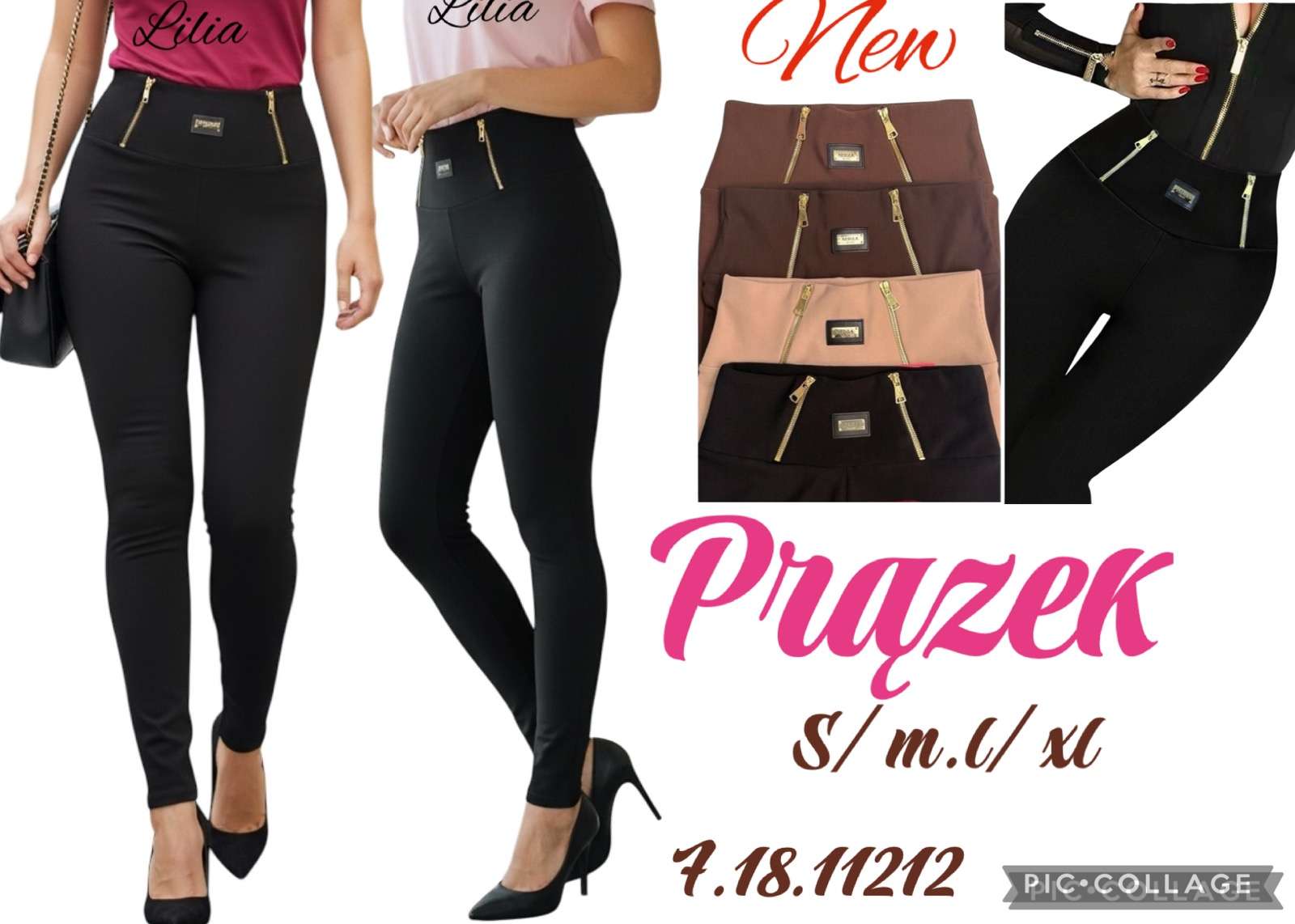 Legginsy damskie,size s/m-l/xl, paczka 12szt ,mix kolor