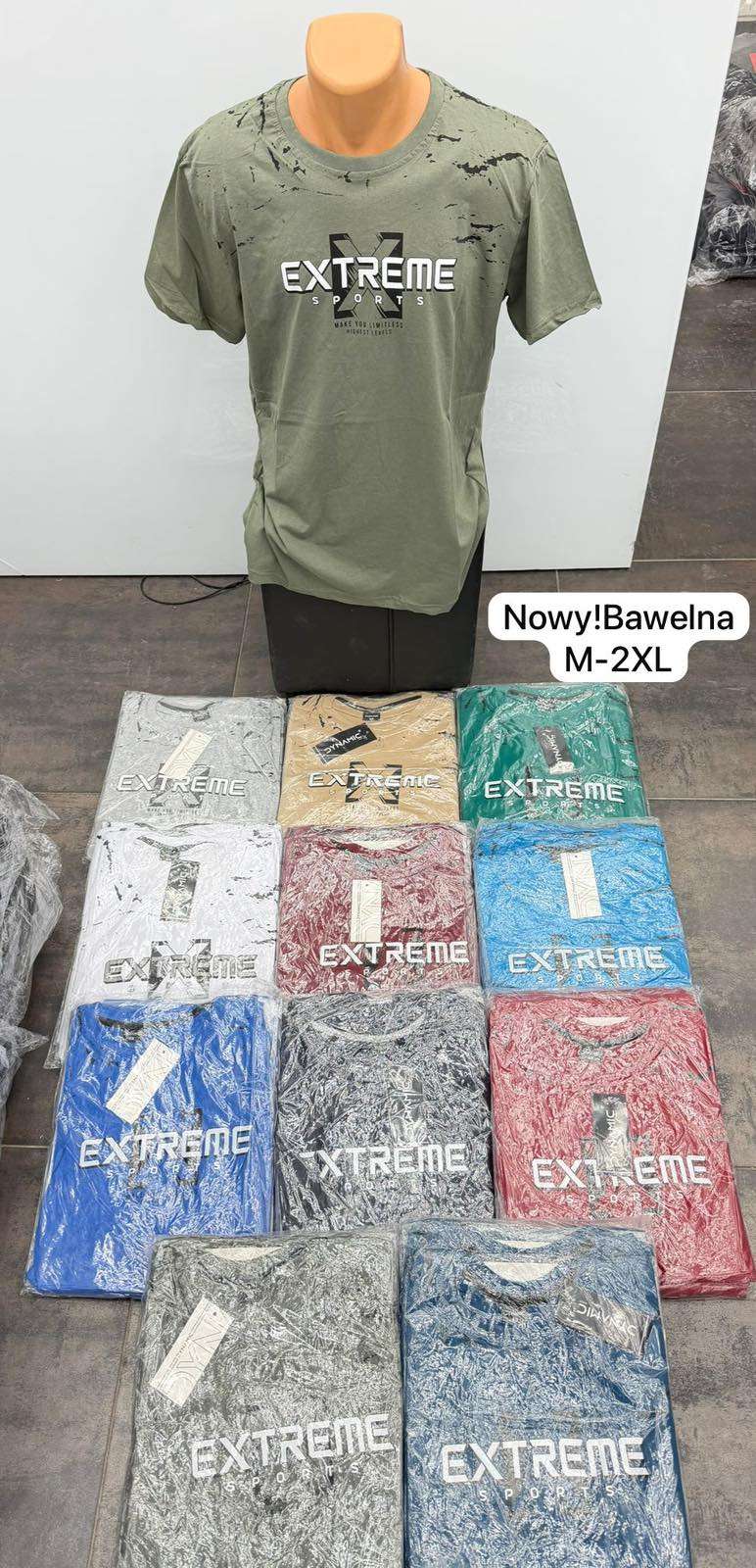 Bluzki MĘSKIE , Size m-2xl, paczka 12szt ,mix kolor