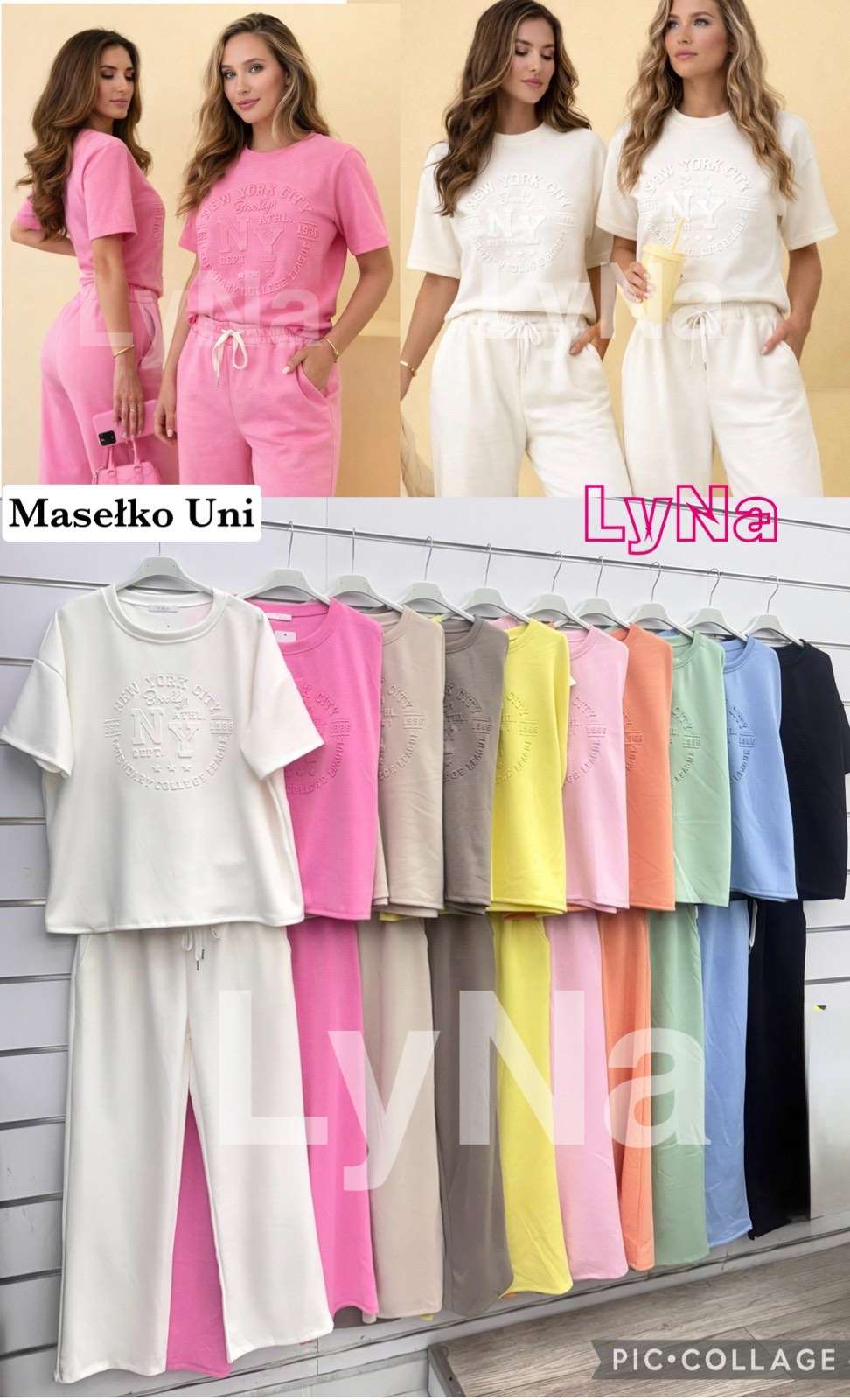 Komplety  Damskie wloska  , Size uni, paczka  6szt ,mix kolor