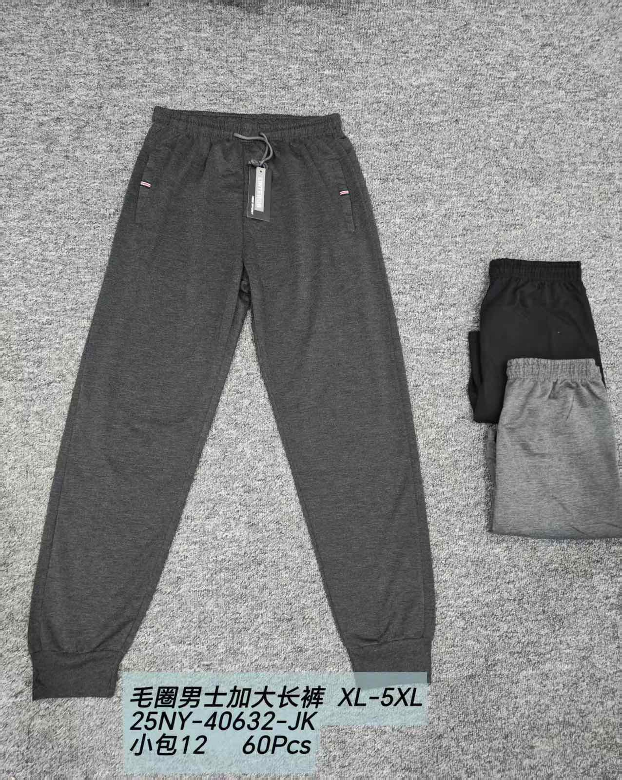 Spodnie MĘSKIE , Size xl-5xl, paczka 12szt ,mix kolor