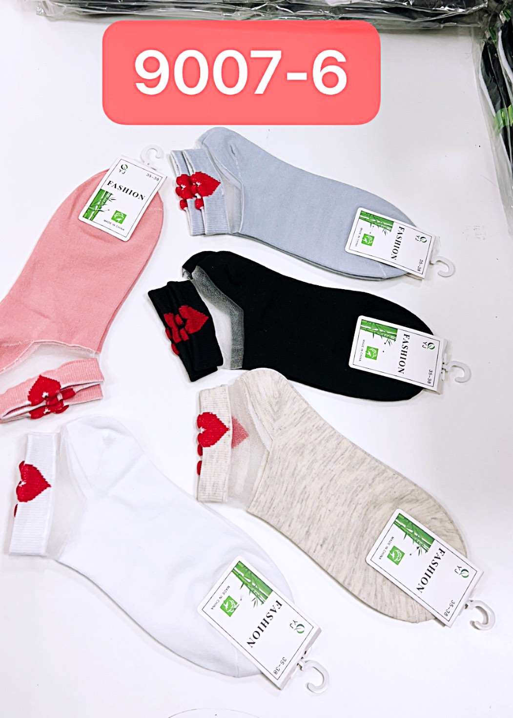 stopki DAMSKA,size 35-42(40par/paczka)