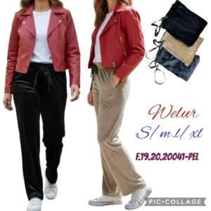 Spodnie damskie,size s/m-l/xl, paczka 12szt ,mix kolor