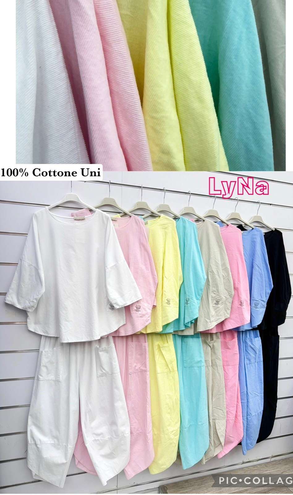 Komplety  Damskie wloska  , Size uni, paczka  6szt ,mix kolor