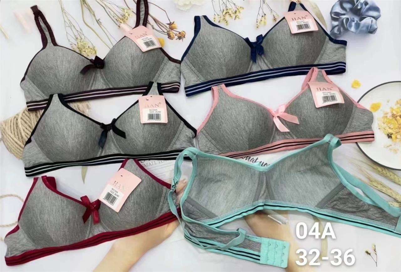 Biustonosz A damskie,size 32-38, paczka 6szt ,1kolor