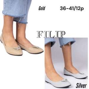 Buty Baleriny Damskie (36-41, 12par)