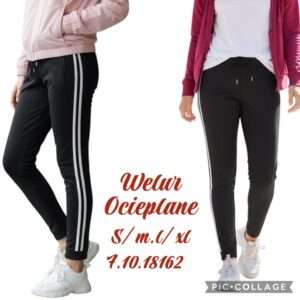 Spodnie damskie,size s/m-l/xl, paczka 12szt ,1kolor