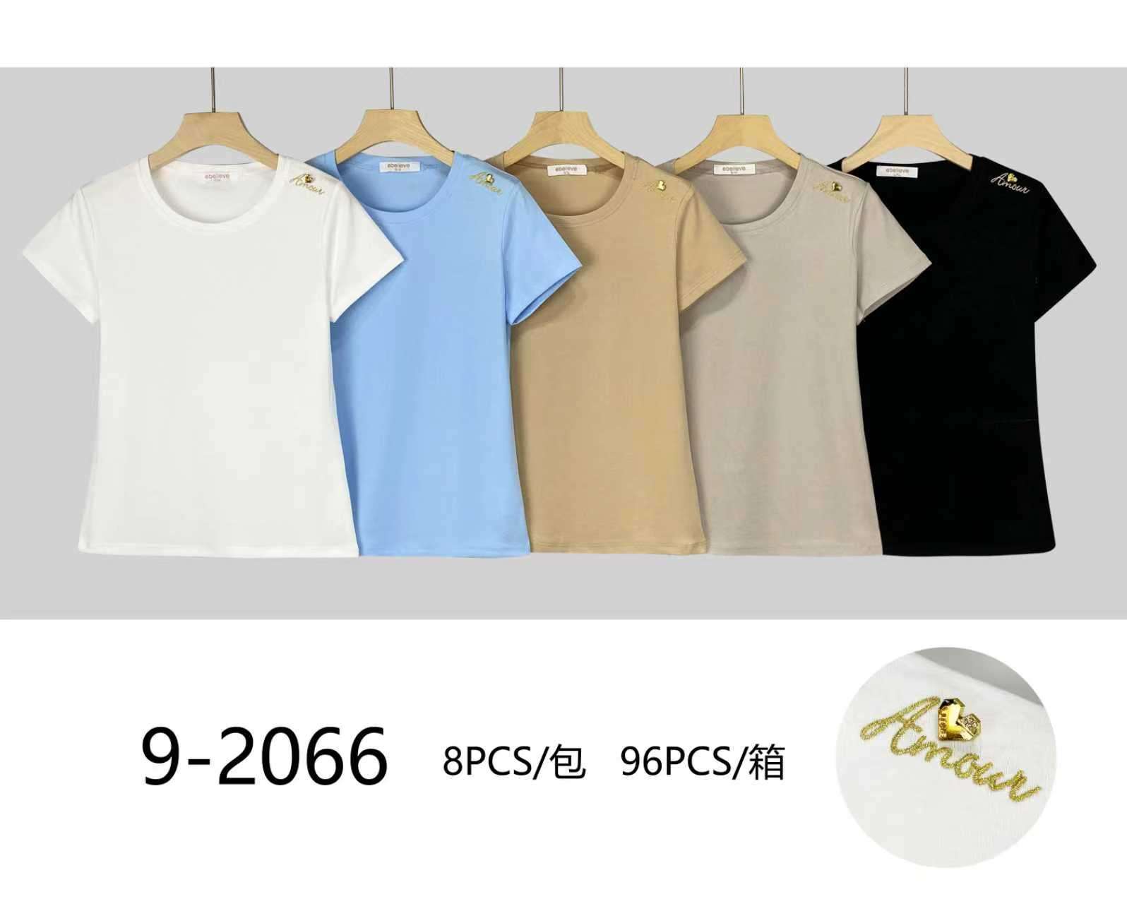 Bluzki damskie, Size uni, paczka  8szt ,mix kolor