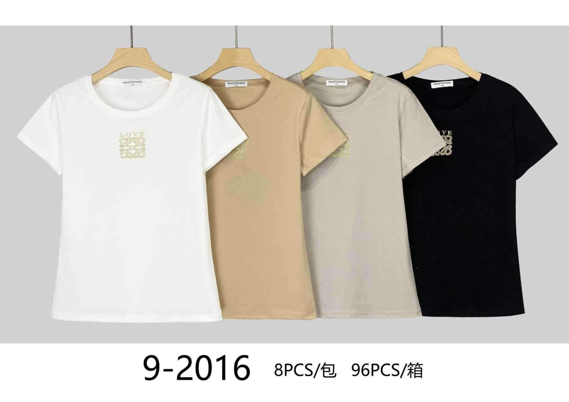 Bluzki damskie, Size uni, paczka  8szt ,mix kolor