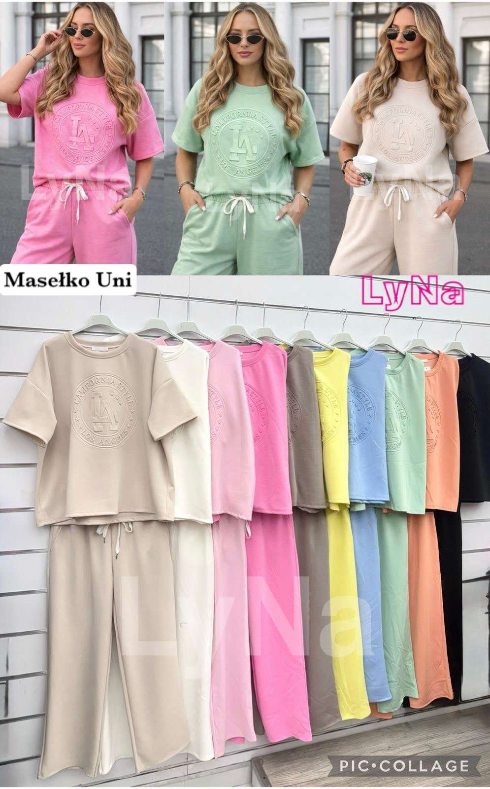 Komplety  Damskie wloska  , Size uni, paczka  6szt ,mix kolor