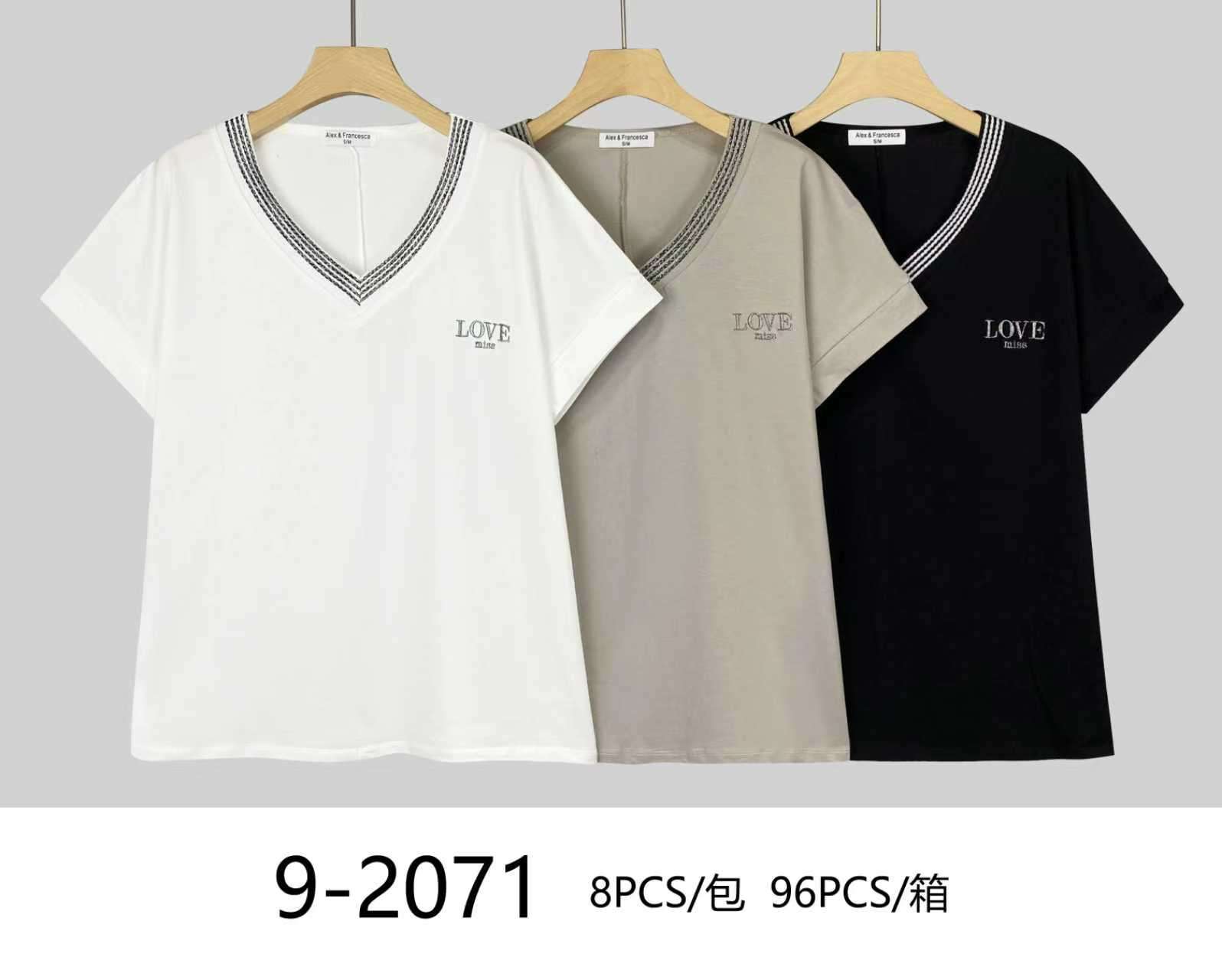 Bluzki damskie, Size uni, paczka  8szt ,mix kolor