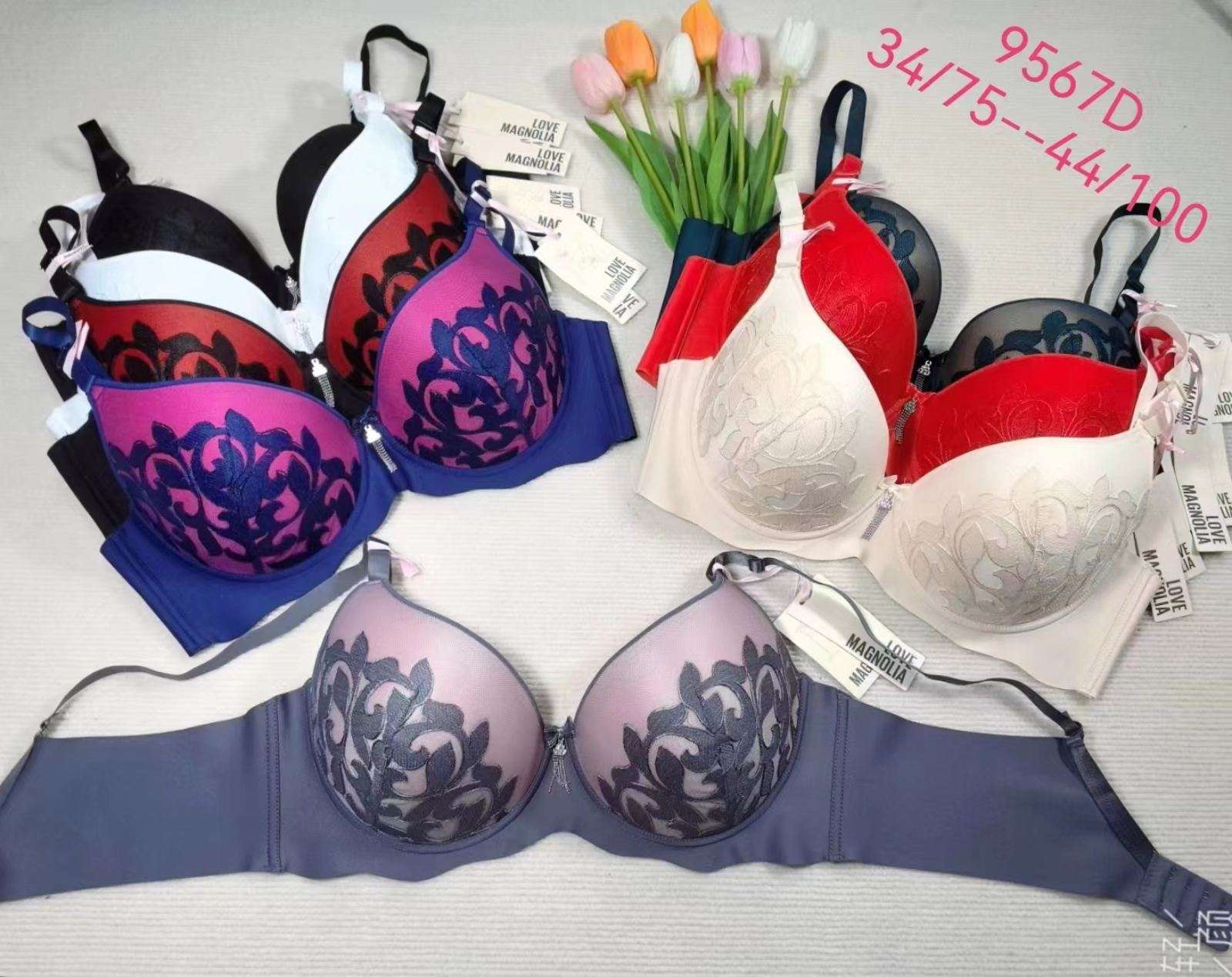 Biustonosz D damskie,size 34-44, paczka 6szt ,1kolor