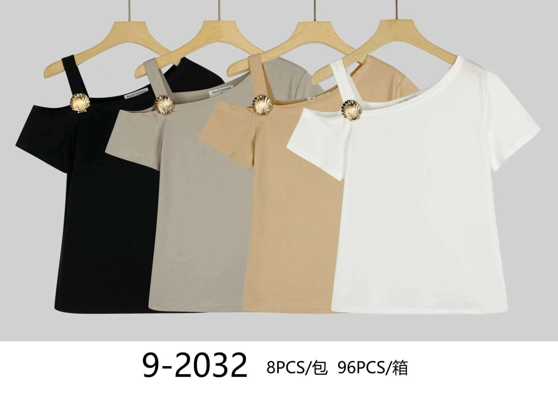 Bluzki damskie, Size uni, paczka  8szt ,mix kolor