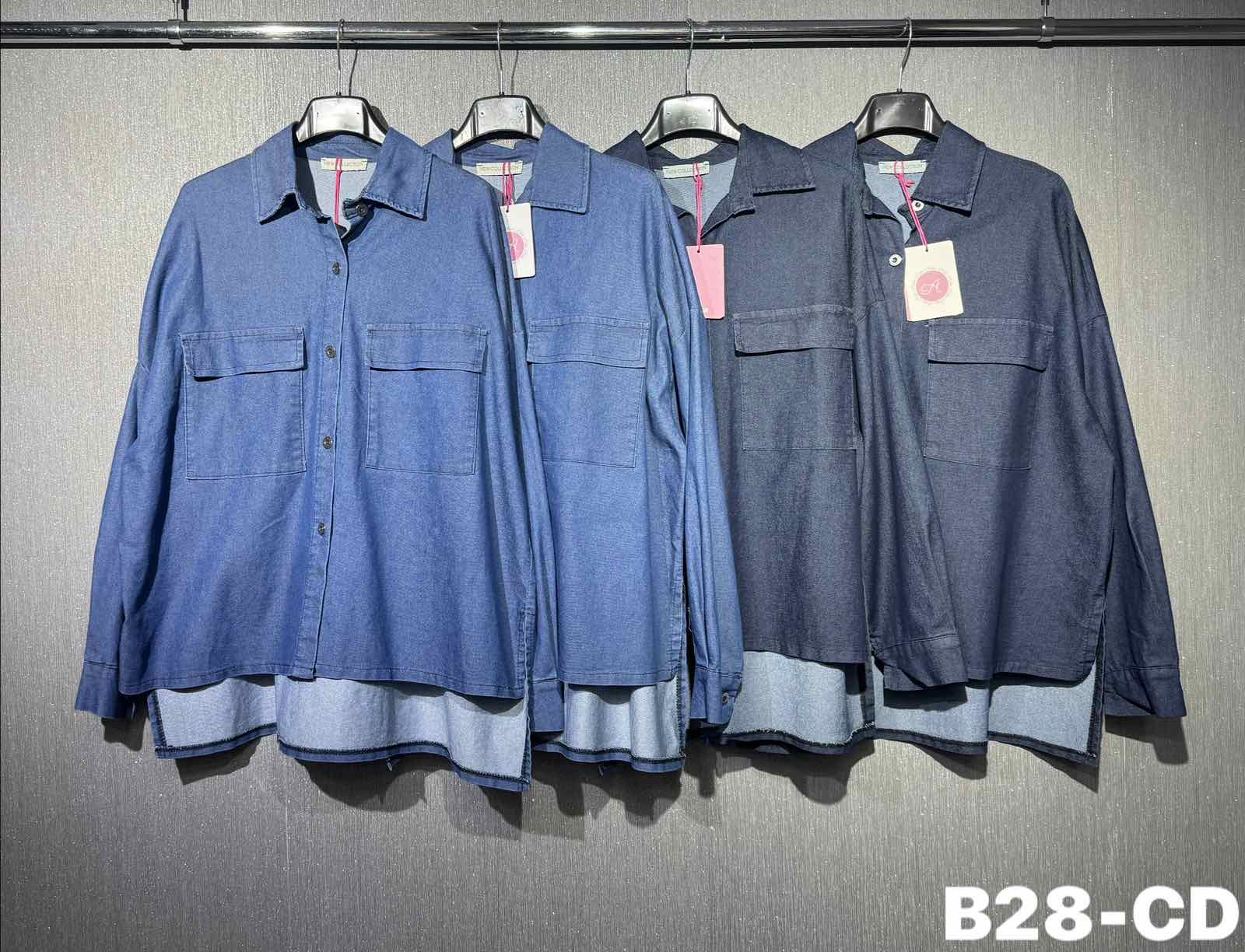 Koszule  Damskie  WŁOSKA  , Size uni, paczka  6szt ,mix kolor