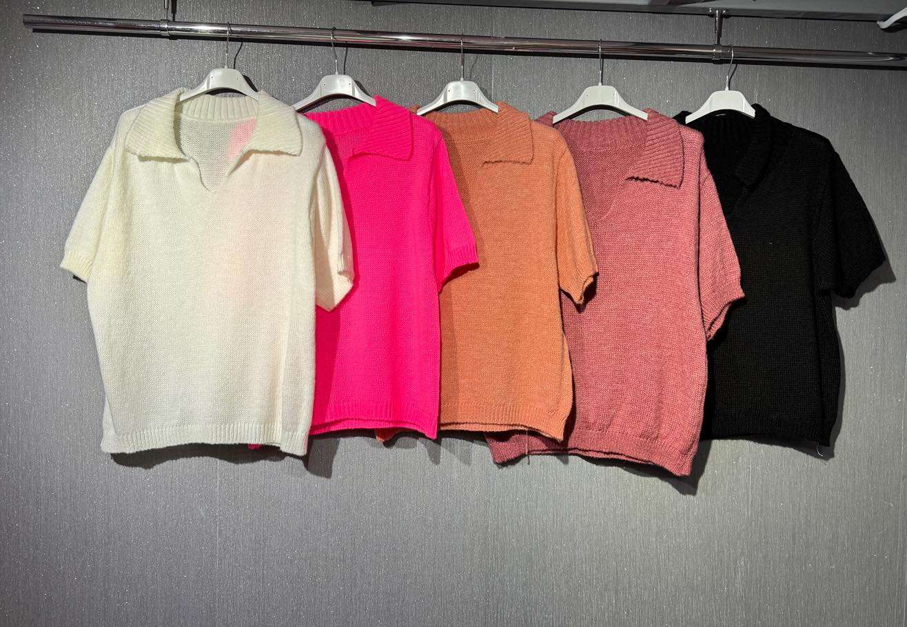 Swetry Damskie  WŁOSKA  , Size uni, paczka  6szt ,mix kolor