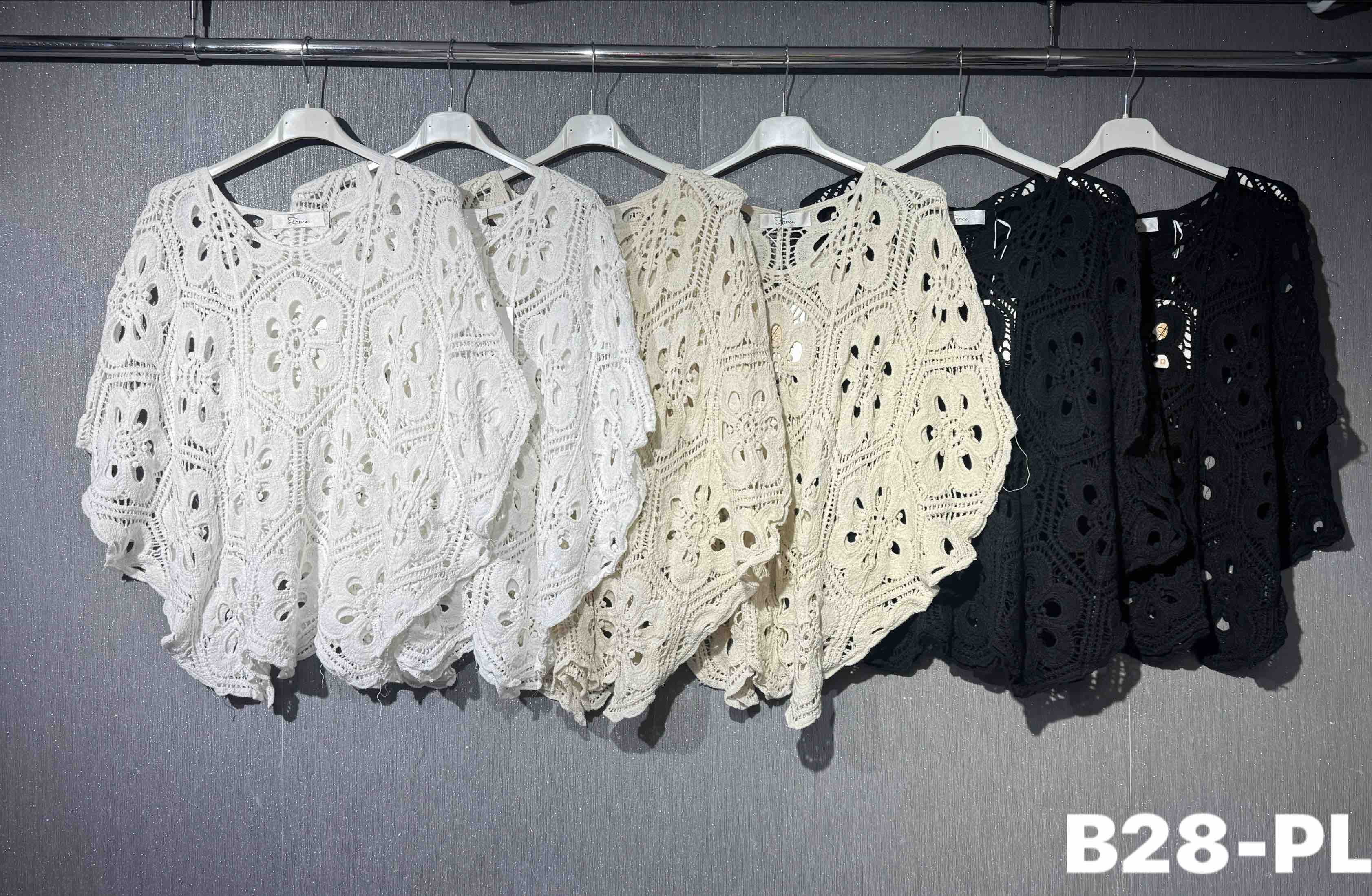 Swetry Damskie  WŁOSKA  , Size uni, paczka  6szt ,mix kolor