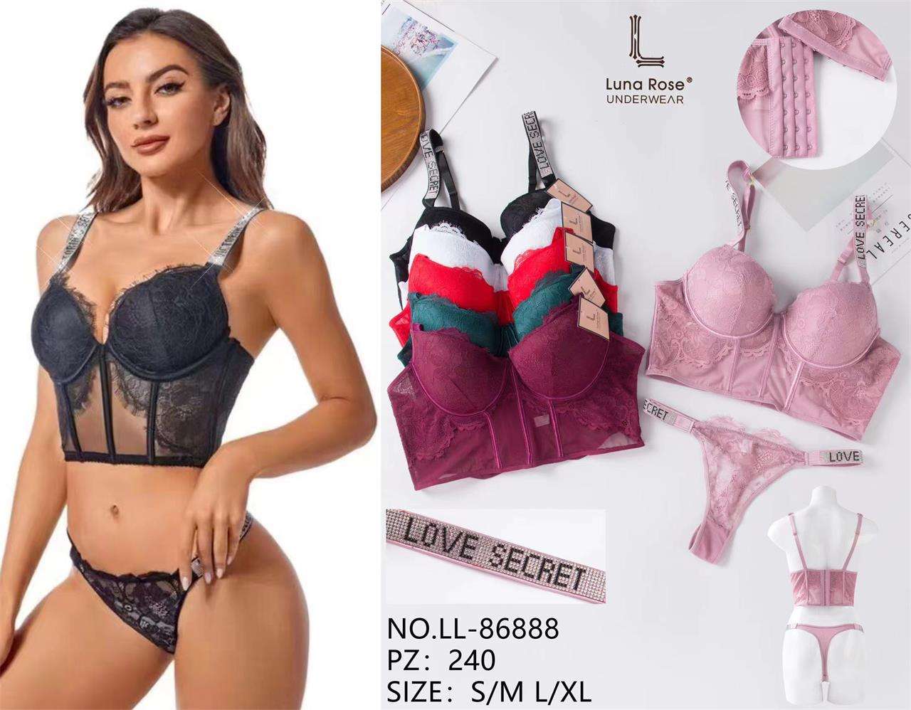 Komplet Bielizny damskie,size s/m-l/xl, paczka 6szt , 1kolor