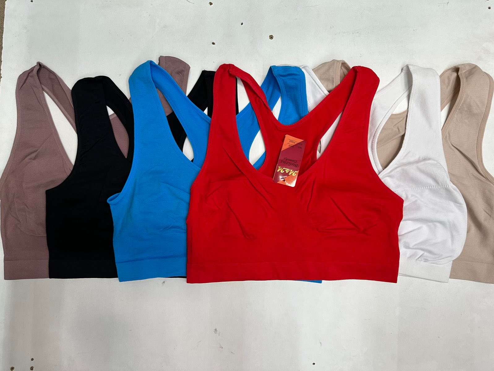 Topy damskie,size uni, paczka 24szt ,mix kolor