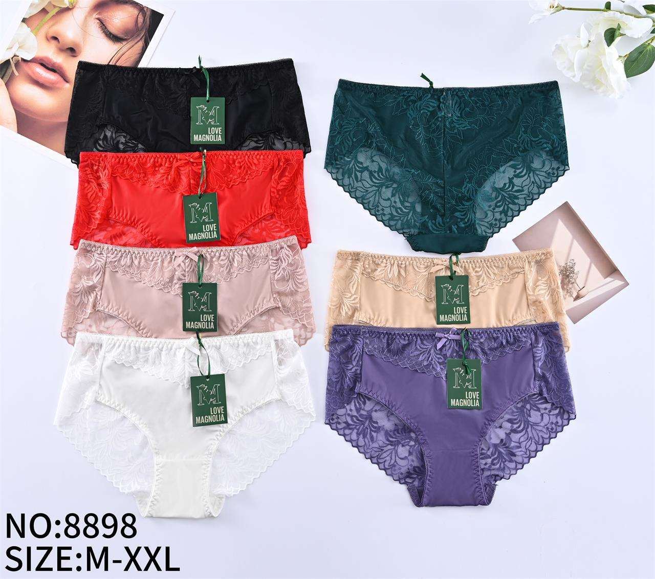 Majtki damskie,size m-2xl, paczka 24szt ,mix kolor