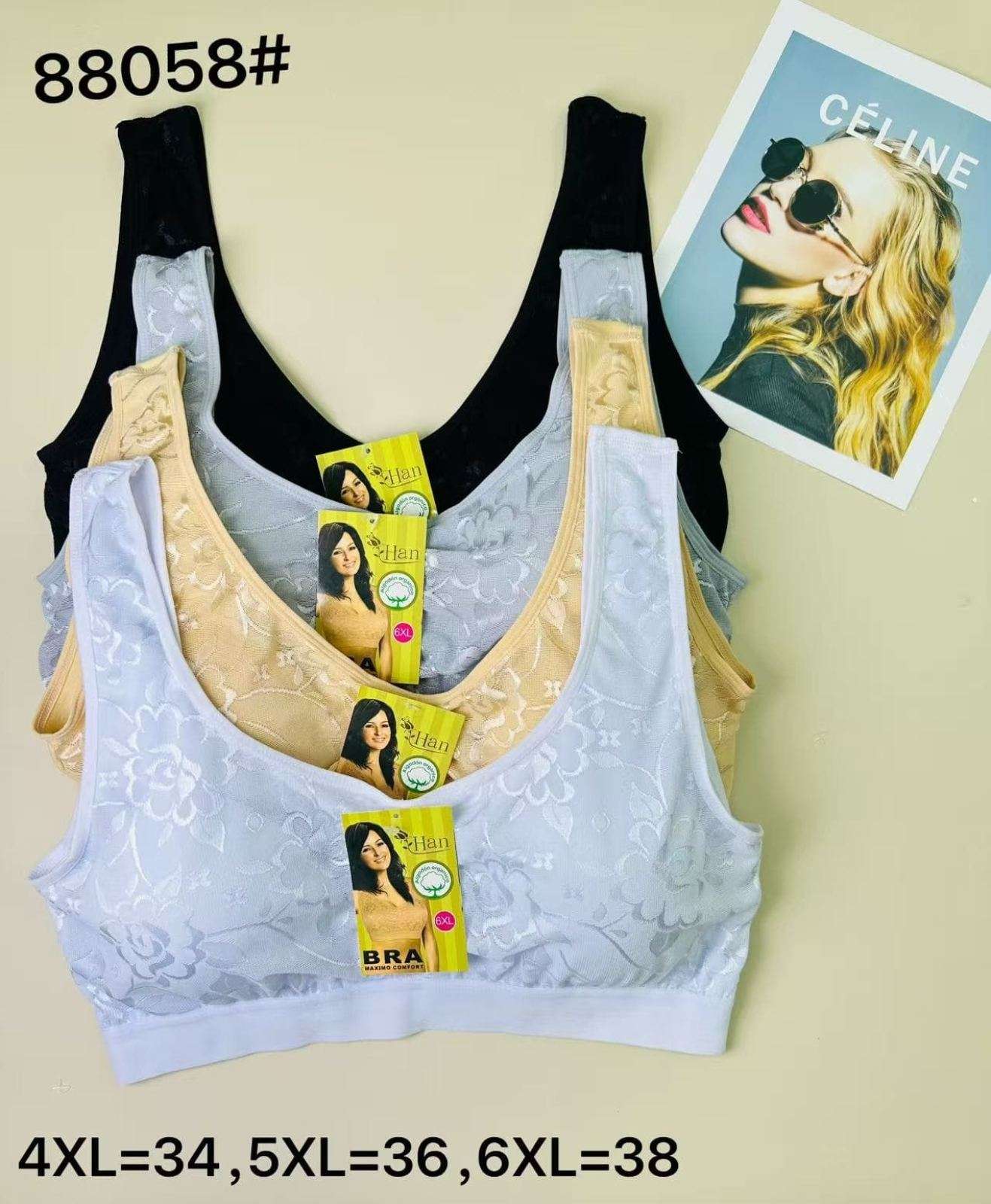 Topy damskie,size 4-6xl, paczka 12szt ,mix kolor