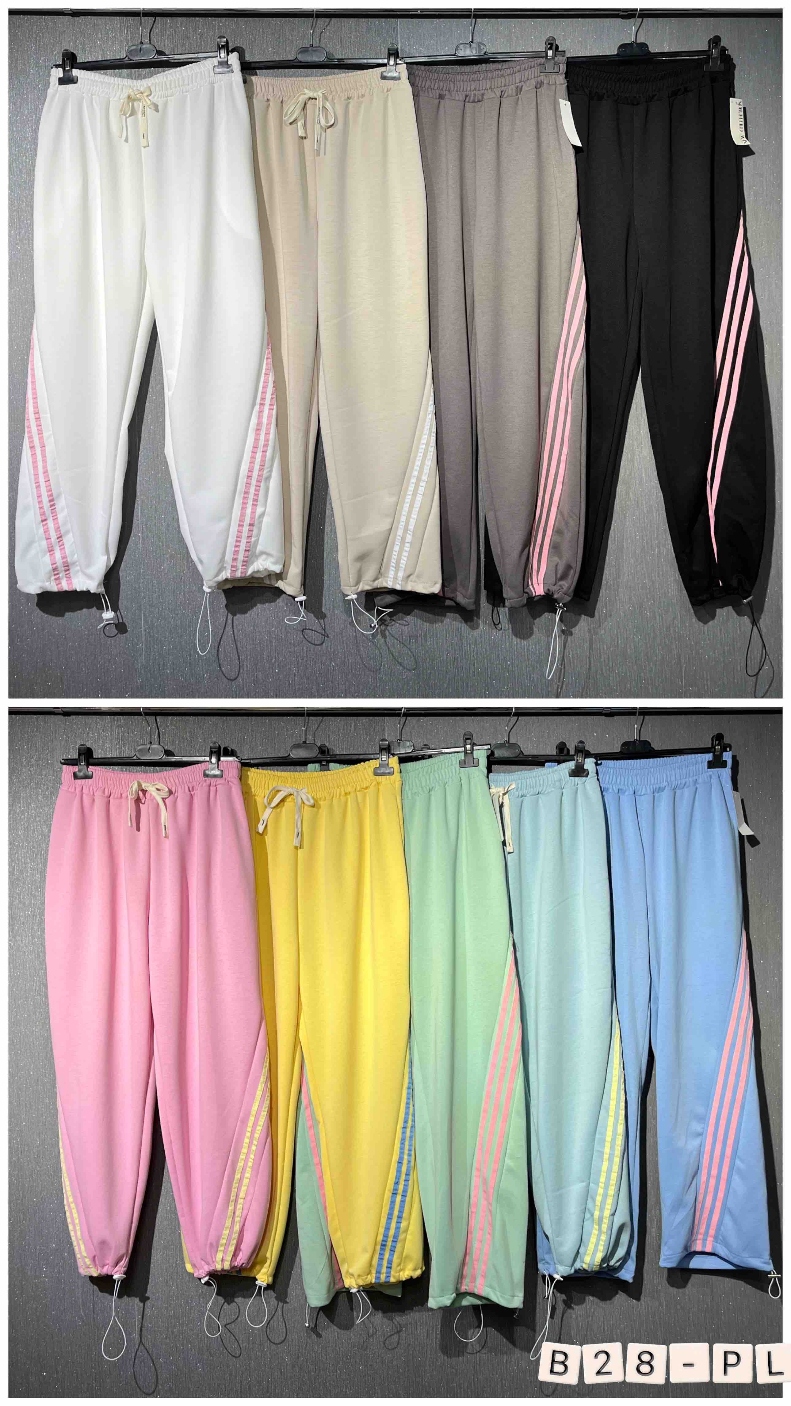 Spodnie  Damskie wloska  , Size uni, paczka  6szt ,mix kolor