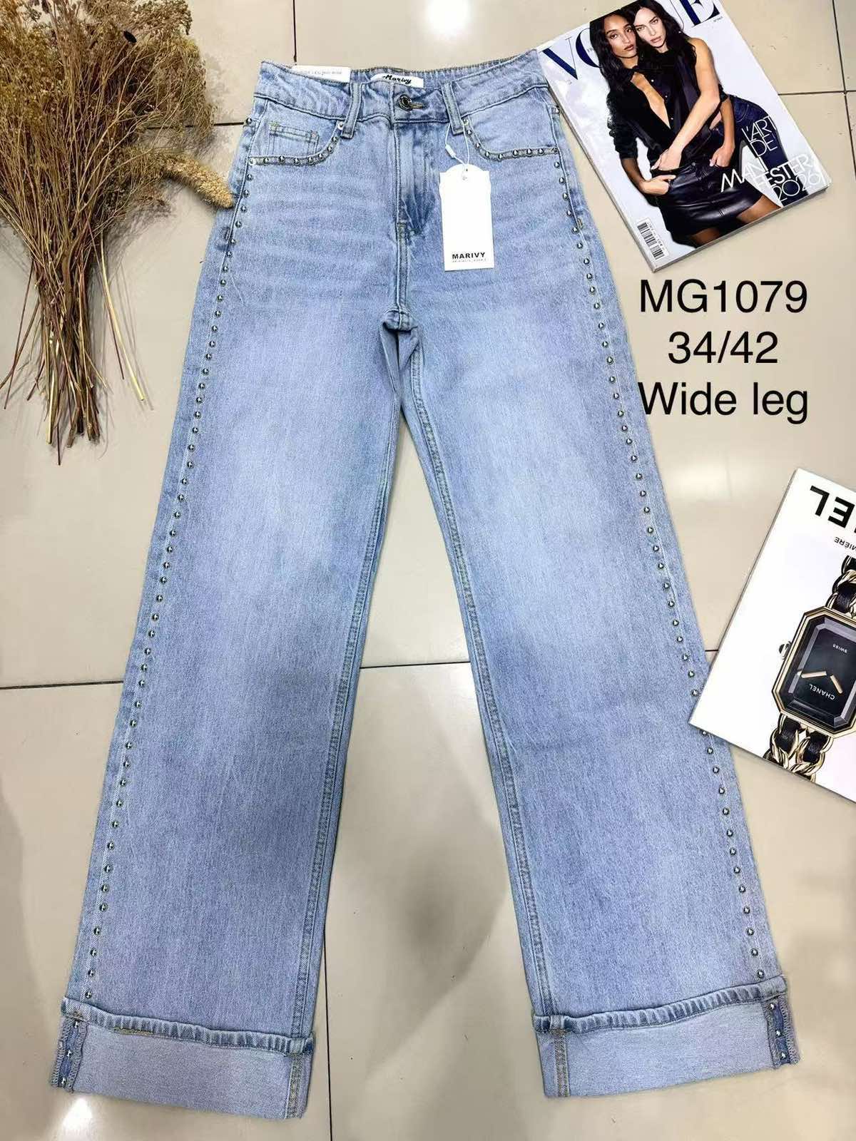 Jeansy  damskie,size 34-42, paczka 10szt ,1kolor