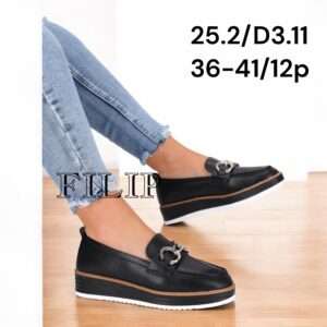 Buty Mokasyny Damskie (36-41, 12par)