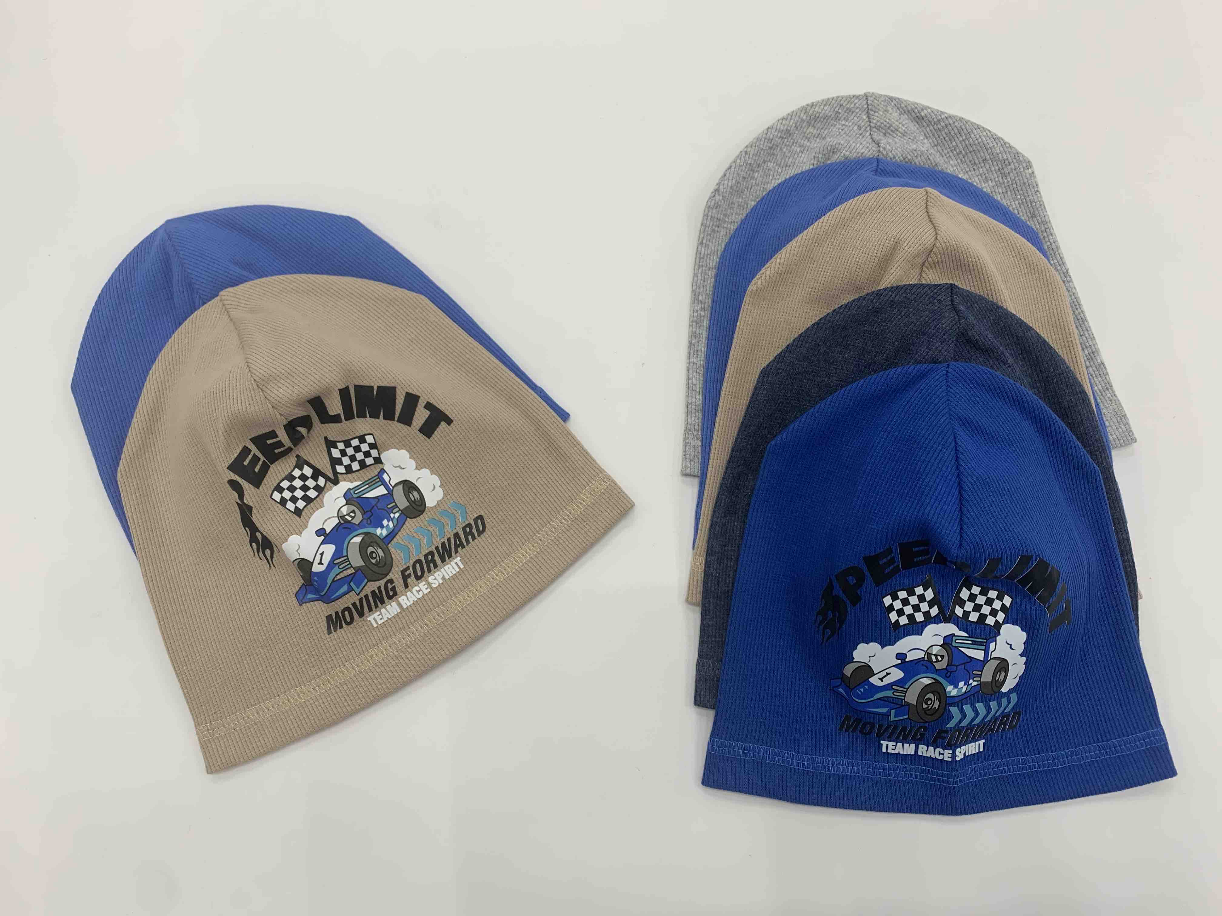 Czapki DZIECIĘCE, paczka 12szt, mix kolor