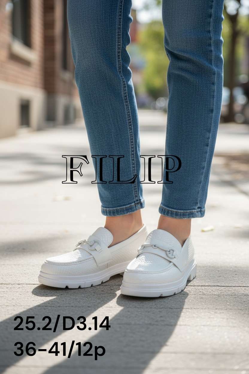 Buty Mokasyny Damskie (36-41, 12par)