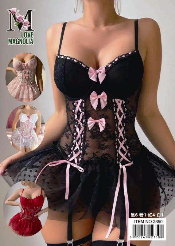 Koszule nocne damskie,size uni, paczka 6szt ,1kolor