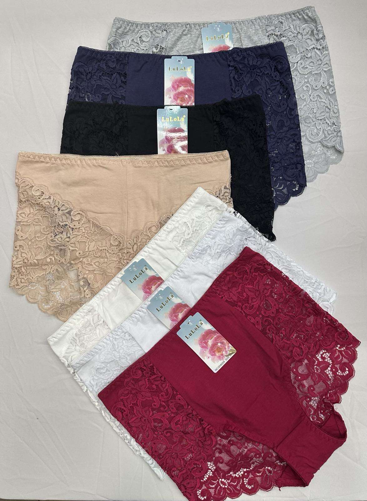 Majtki damskie,size 2xl-4xl, paczka 24szt ,mix kolor