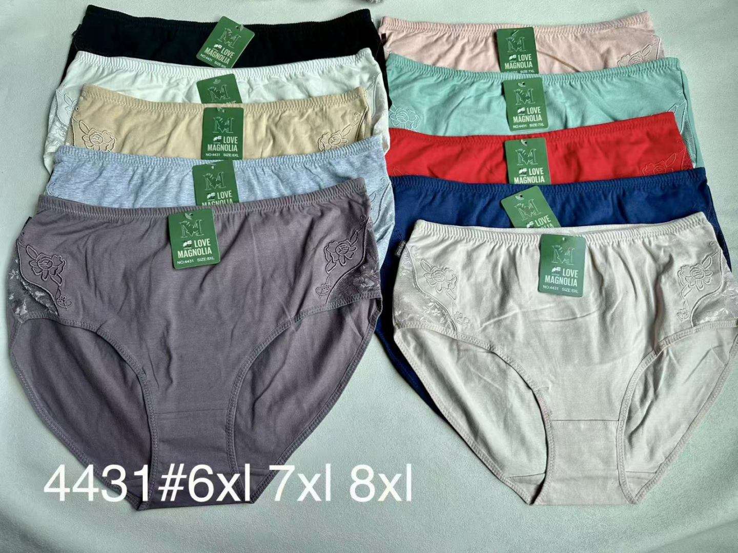 Majtki damskie,size 6xl-8xl, paczka 24szt ,mix kolor